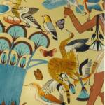 Egyptian Mural inspired by the Tomb of Nebamun in Thebes