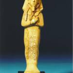 Votive Statue of Osiris in Cedar with Copper Emblems