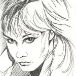 Cindy Portrait Pencil Sketch